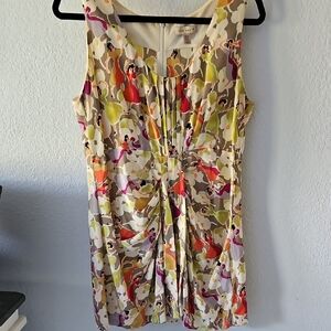 Ted Baker Cream Ladies dancing mini Dress